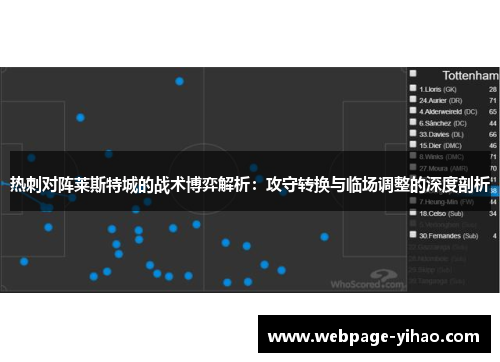 热刺对阵莱斯特城的战术博弈解析：攻守转换与临场调整的深度剖析