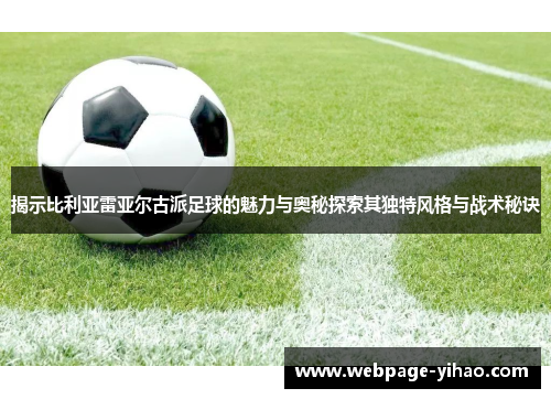 揭示比利亚雷亚尔古派足球的魅力与奥秘探索其独特风格与战术秘诀